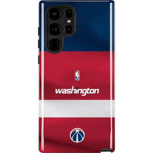 NBA Washington Wizards Jersey Galaxy S25 Ultra Impact Case